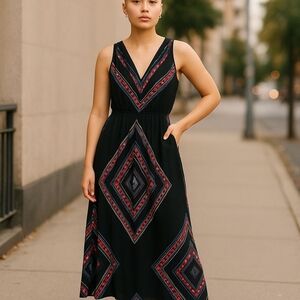 Old Navy Maxi Dress in Classic Black